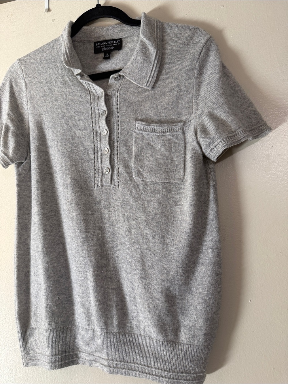 Banana republic wool blend top